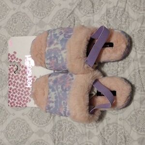 NEW Kensiegirl Open Toe Slippers Size XL(4/5)